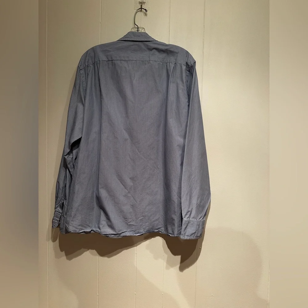 J.Crew 2 Ply 100% Cotton Striped Button Down Shirt Large